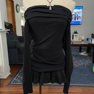 Y2k off the shoulder top